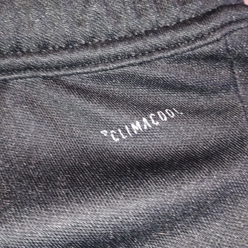 Adidas ClimaCool Athletic Track Pants Black White Stripes Joggers Mens Size S - Picture 4 of 16